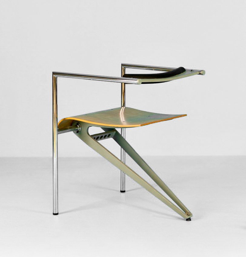 4 XM3 Chairs by Xavier Mategot, circa 1986 | Paul Bert Serpette
